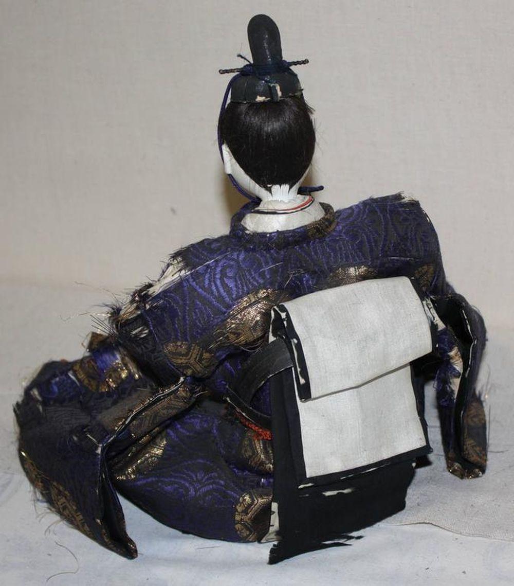Japanese Emperor and Empress Dolls, Meiji Period 6