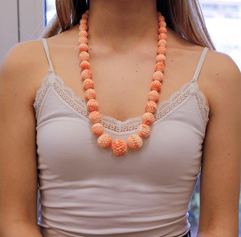 japanese beads necklace