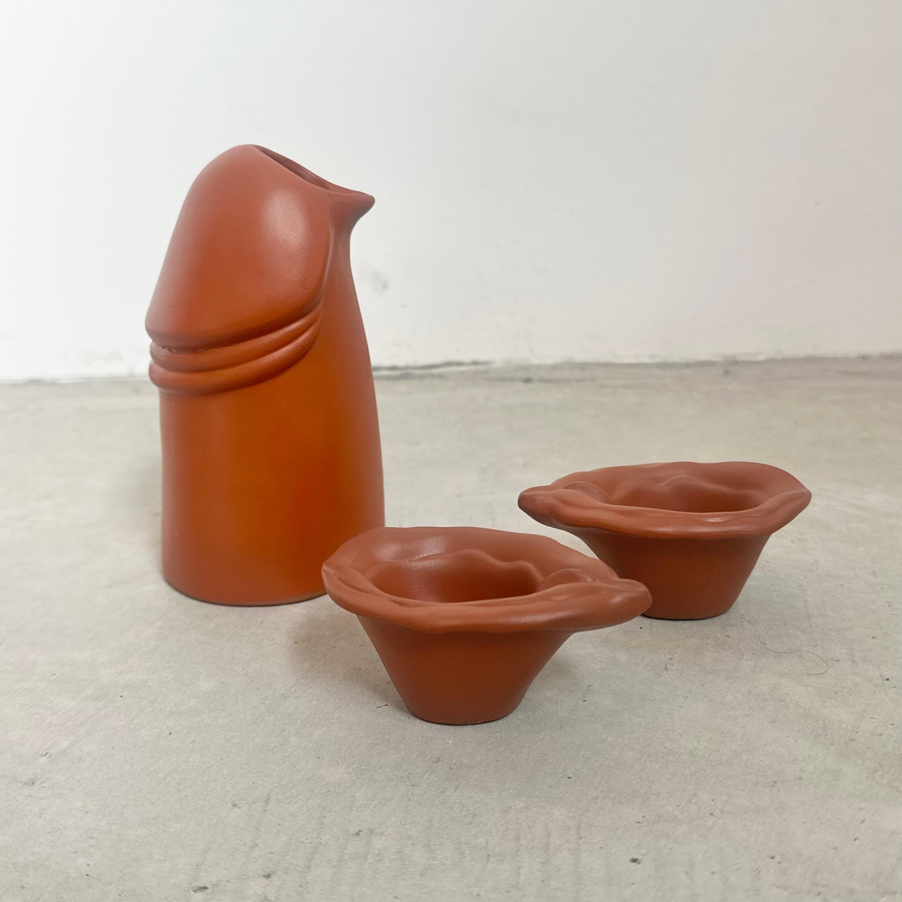 Japanese Erotic Sake Set, 1970s Japan 10