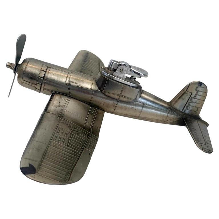 Japanese F4U1 Corsair Plane Tabletop Lighter at 1stDibs