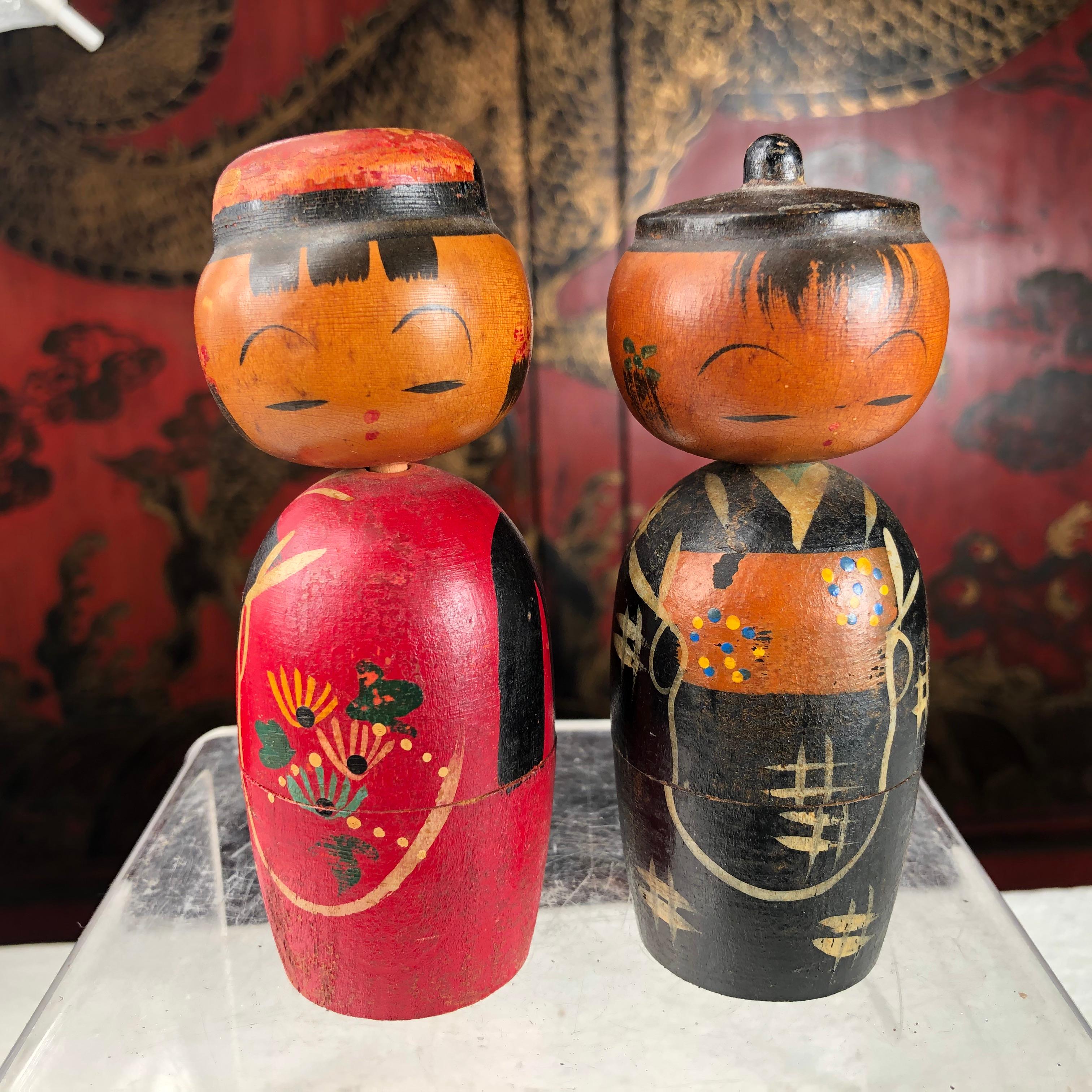 vintage japanese bobble head dolls