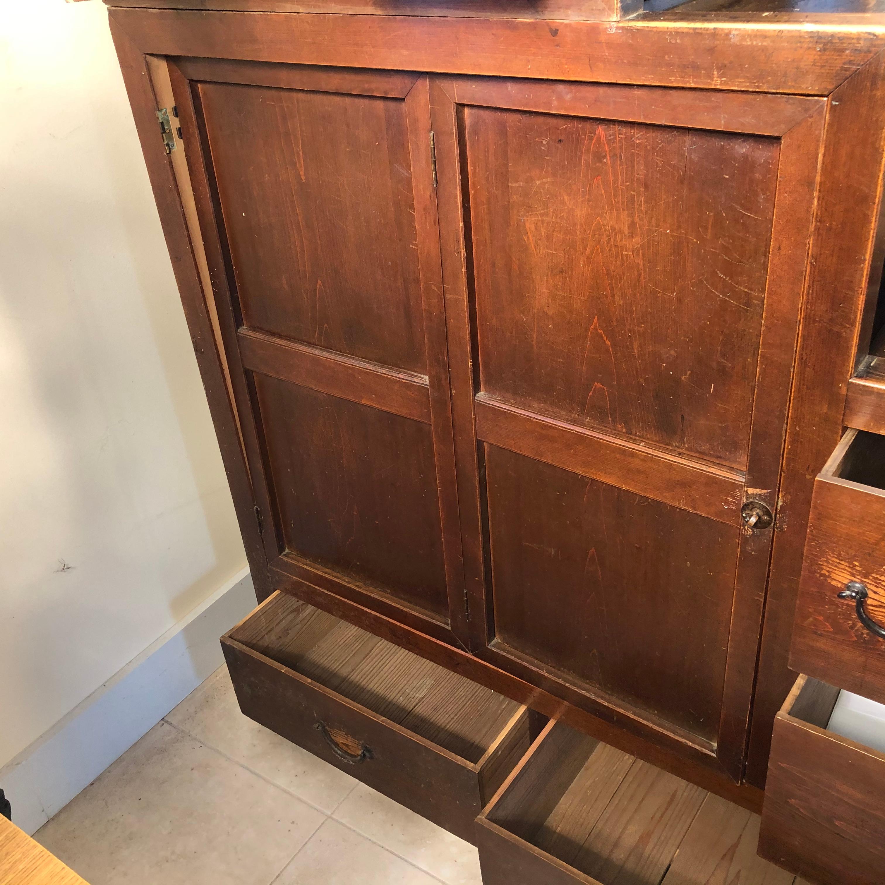 antique step tansu