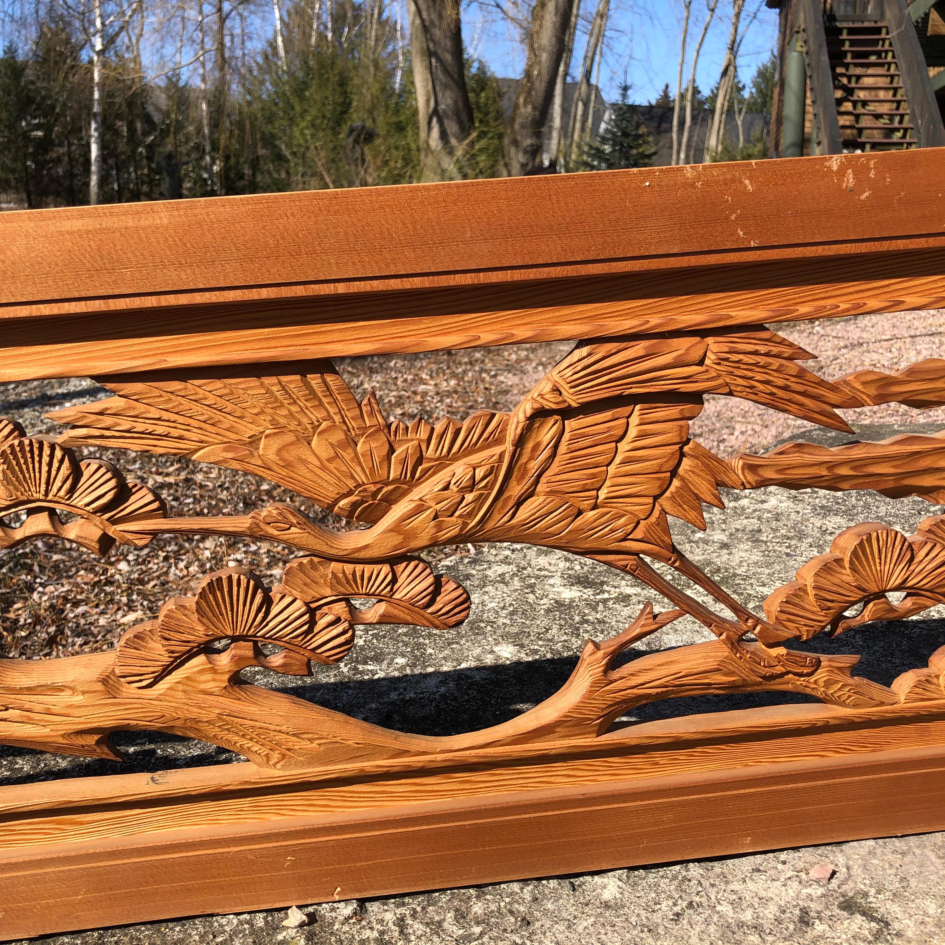 Japanese Fine Antique Hand Carved 