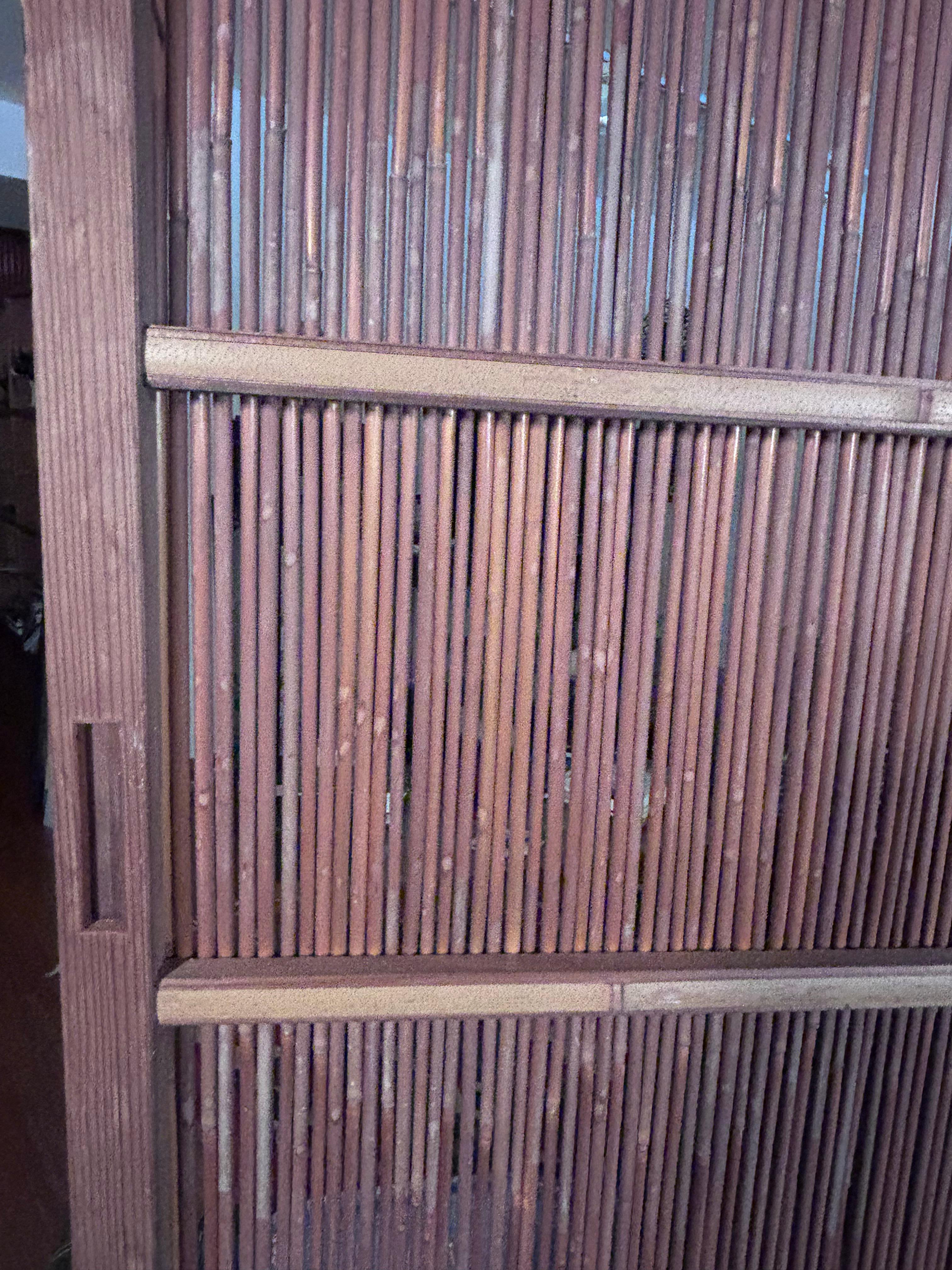 Hand-Crafted Japanese Fine Pair Arts And Crafts Shoji Door Screens For Sale