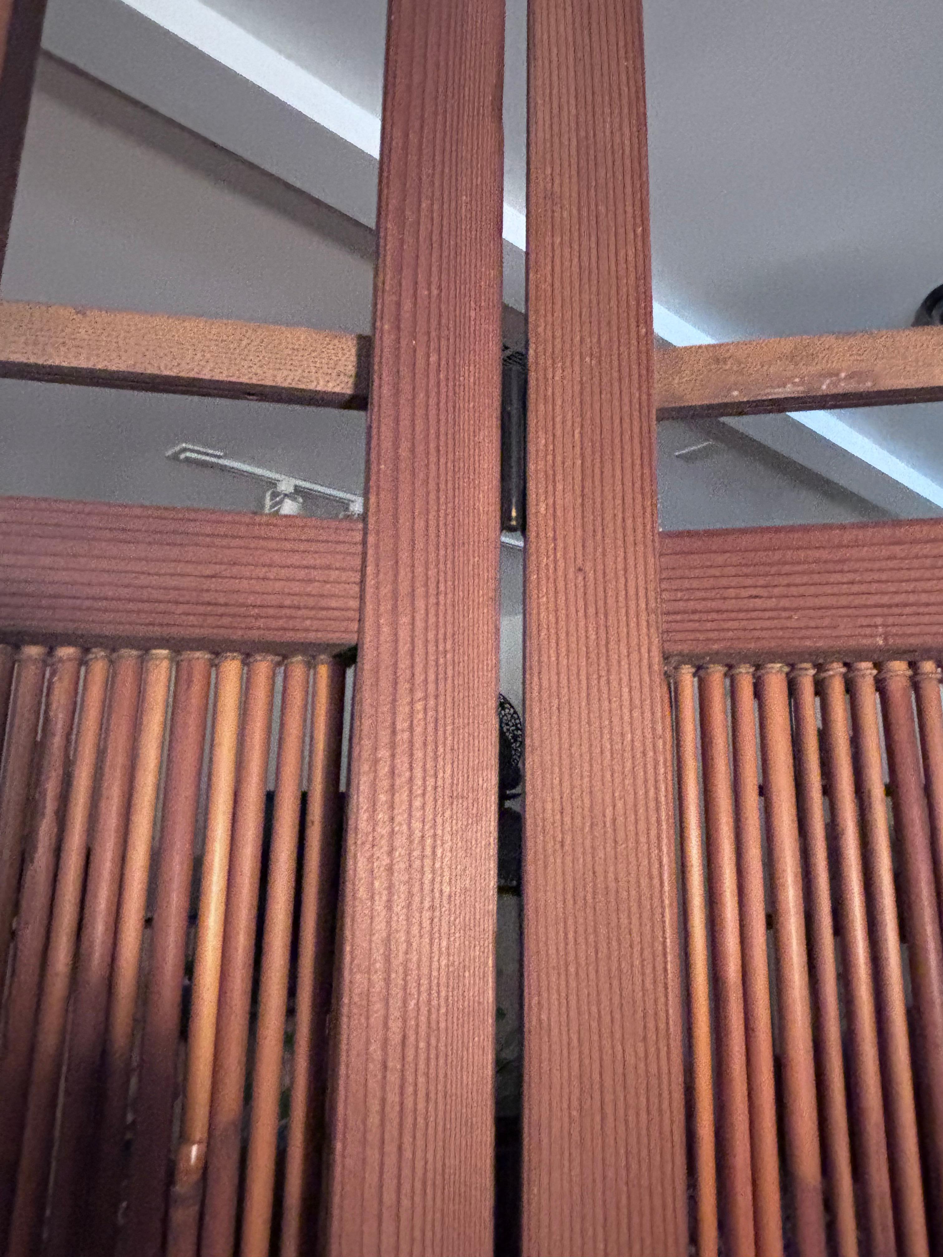 Japanese Fine Pair Arts And Crafts Shoji Door Screens In Good Condition For Sale In South Burlington, VT