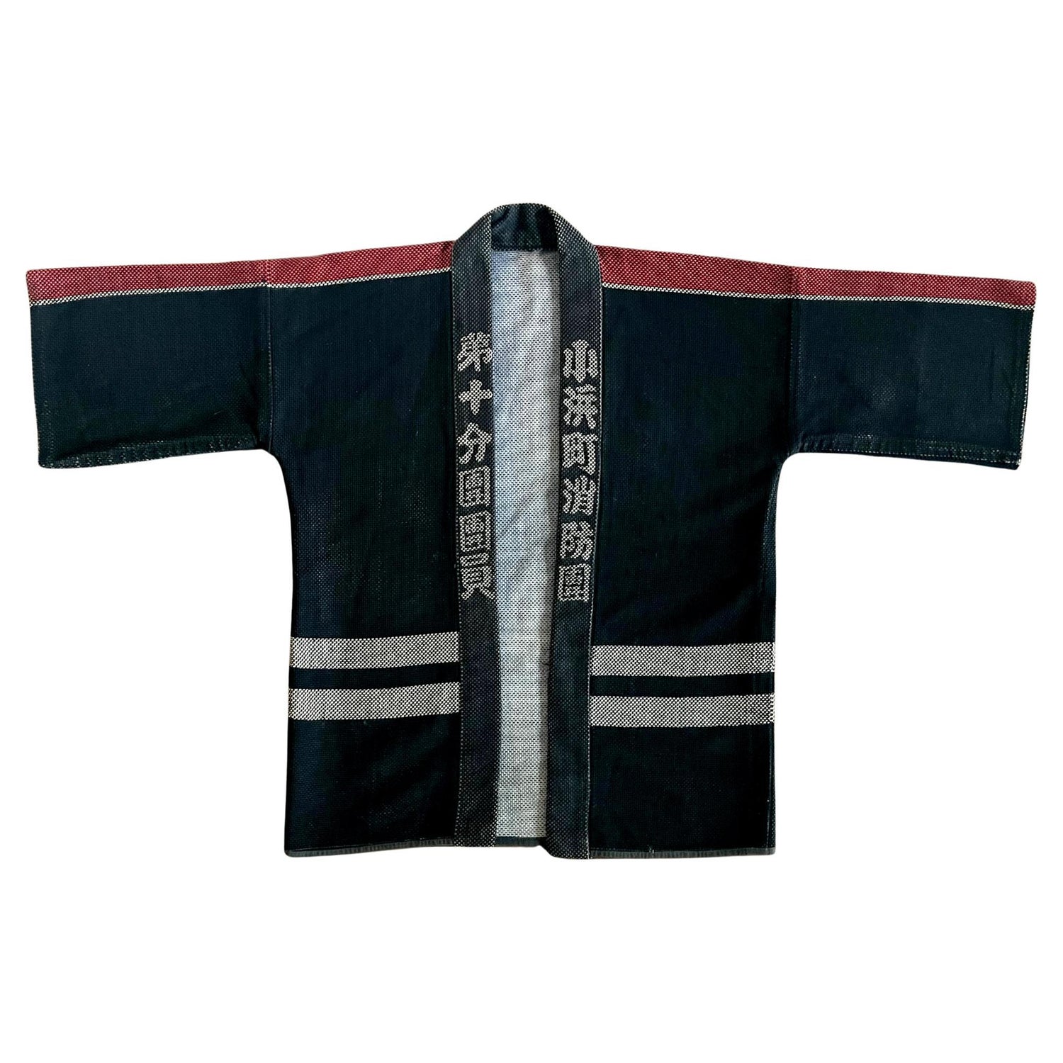 Japanese Fireman Hood with Stencil Inscription Meiji Period For Sale at  1stDibs