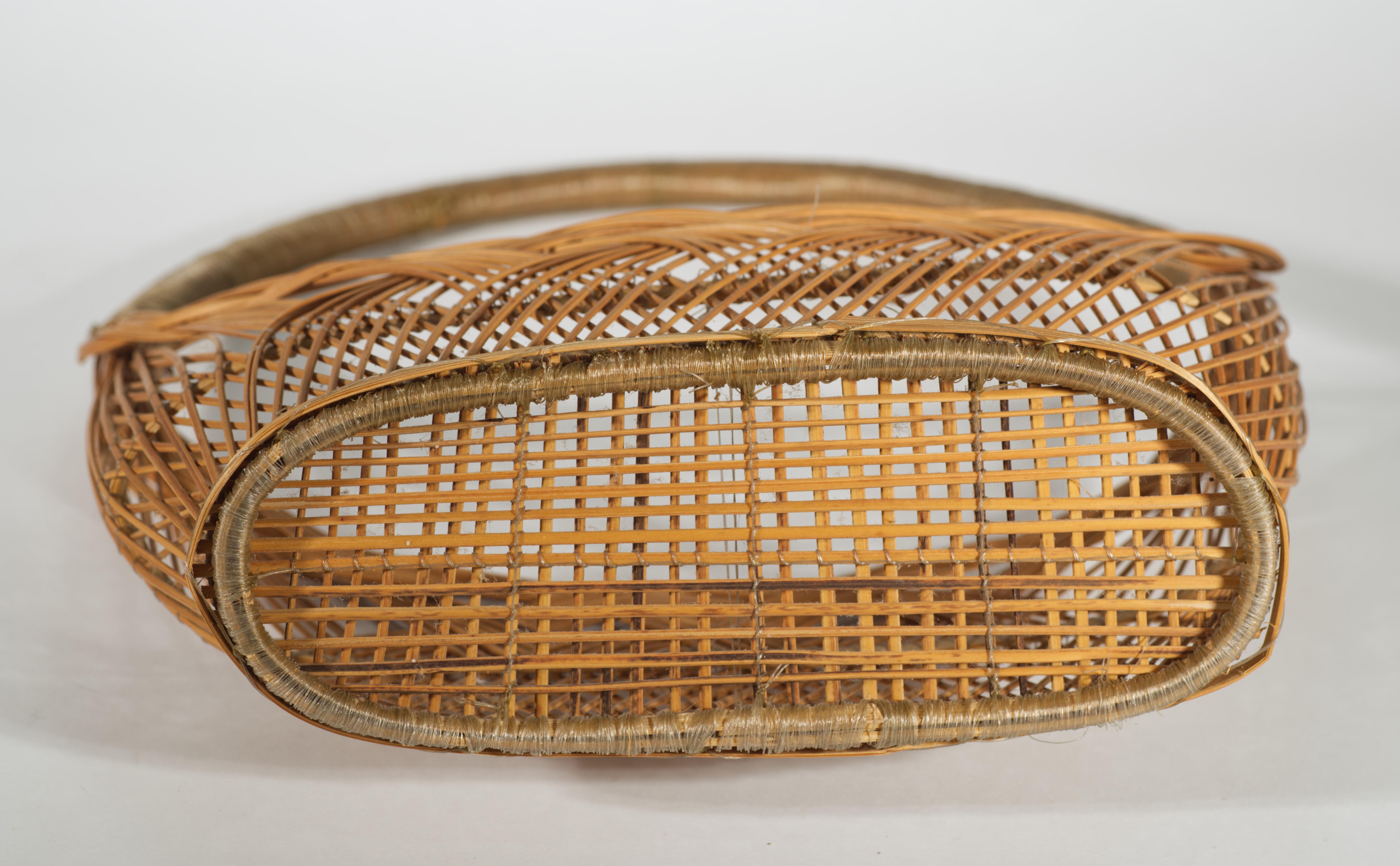 Panier Ikebana japonais, bambou, style Suruga Sensuji en vente 2