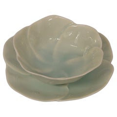 Carini Italia Japanese Flower-Shaped Porcelain Set, 1988