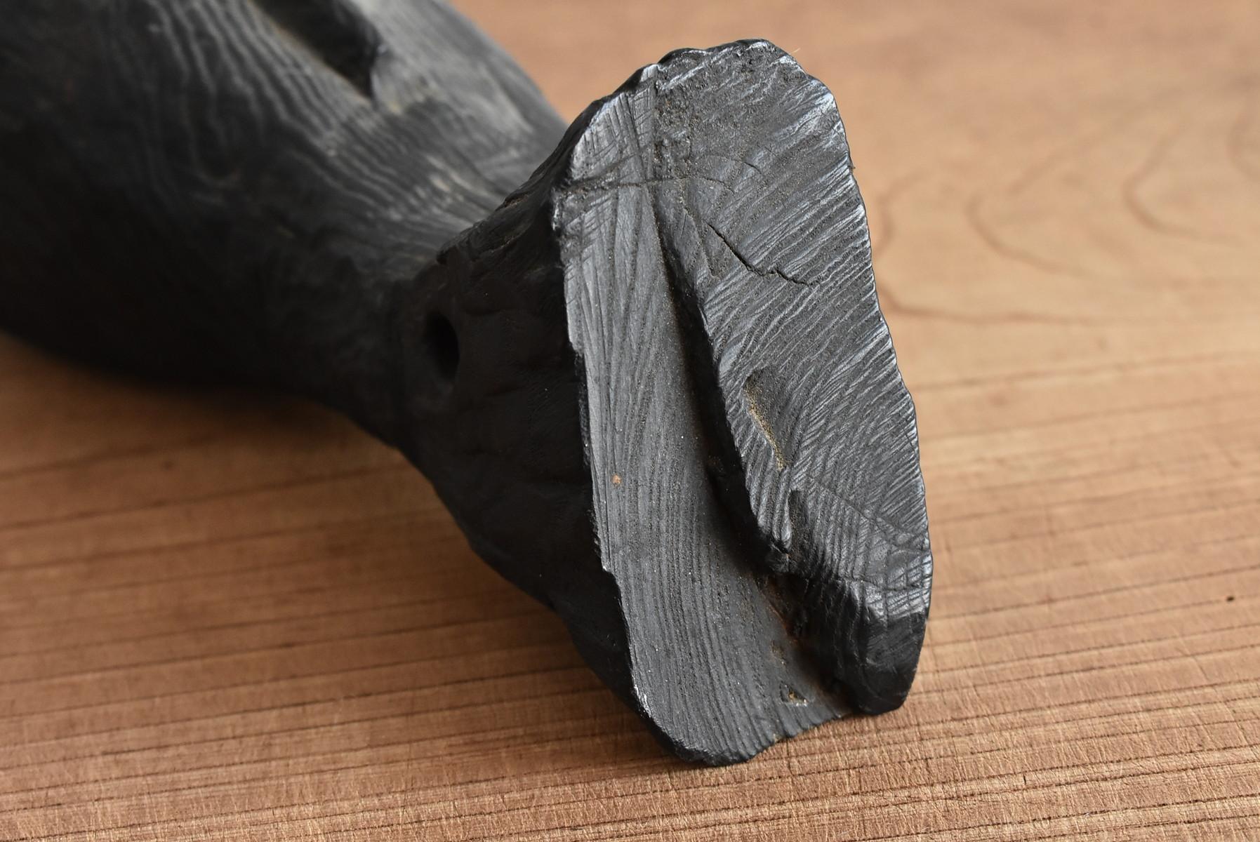 Artisanat japonais / Tapis en bois ancien / Outils pour le foyer / Objet de sculpture en bois en vente 7