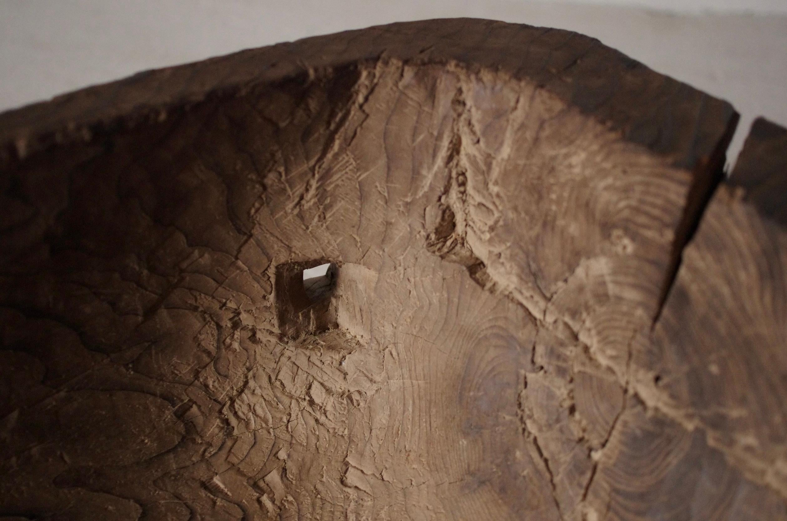 Herramientas Folclóricas Japonesas Objeto de Madera / Expositor / Wabi-Sabi Primitivo en venta 6