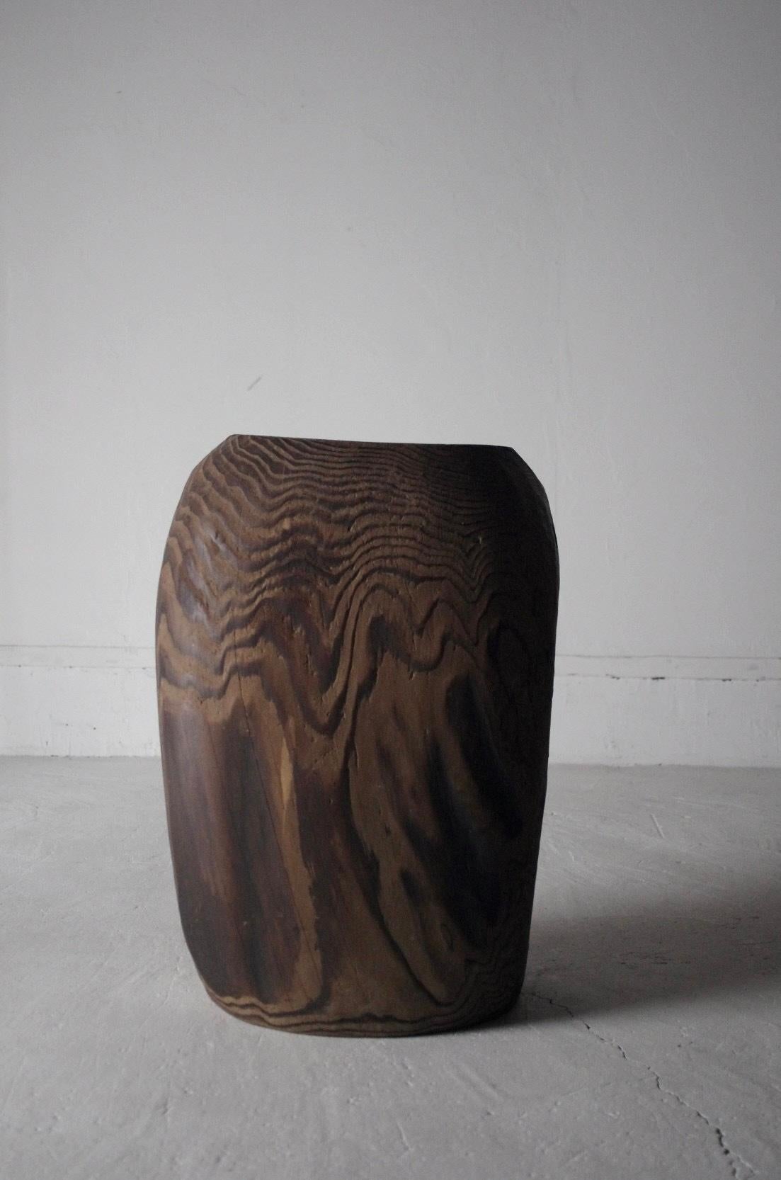 Herramientas Folclóricas Japonesas Objeto de Madera / Expositor / Wabi-Sabi Primitivo siglo XX en venta