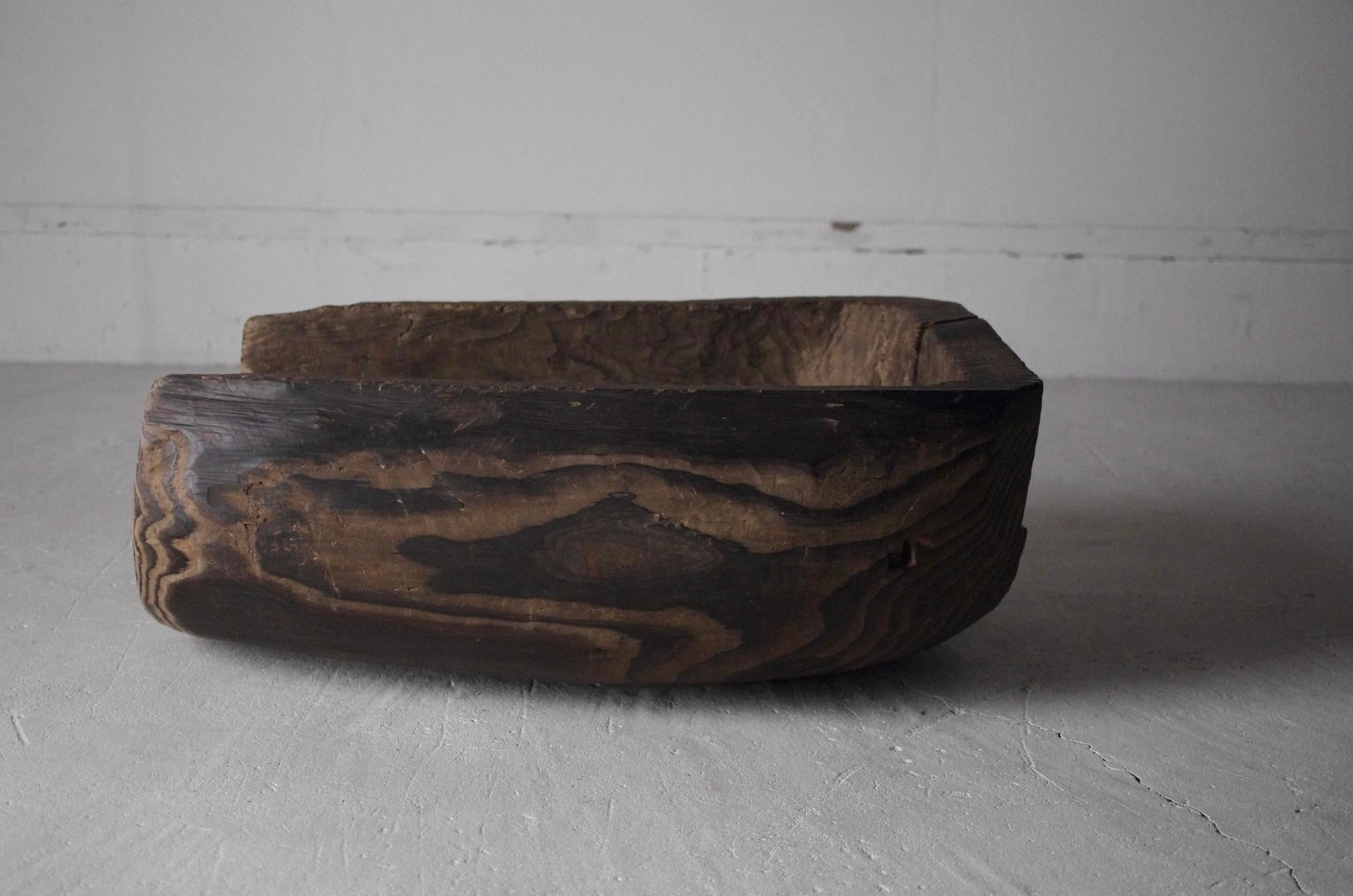 Herramientas Folclóricas Japonesas Objeto de Madera / Expositor / Wabi-Sabi Primitivo en venta 2