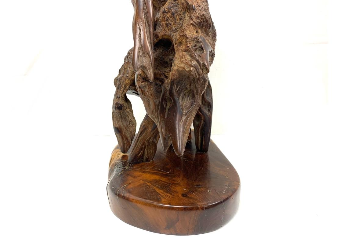 Japanese Found Wood Scholar’s Object In Fair Condition For Sale In Bridgeport, CT