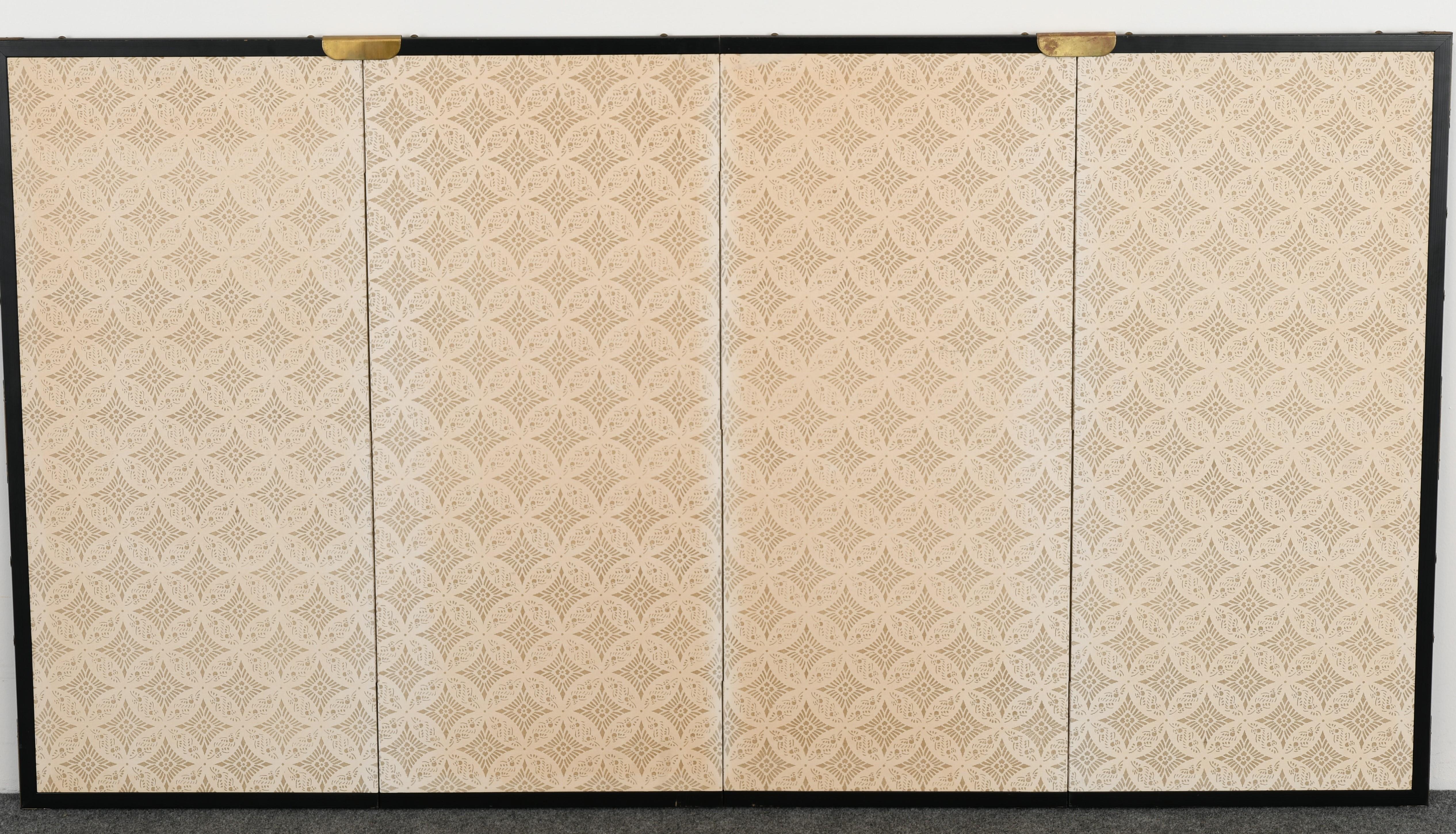 Japanese Four-Panel Screen, 20th Century 2