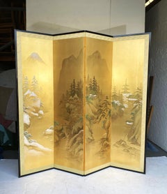 Japanese Four Panel Screen