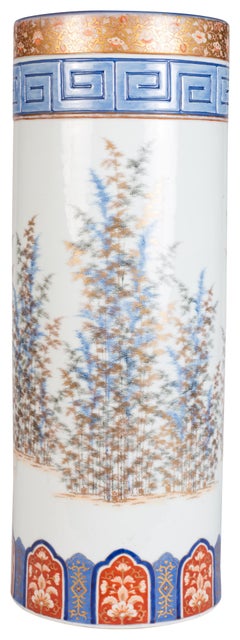 Japanese Fukagawa stick stand, circa 1900