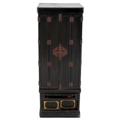 Japanese Gilt & Black Lacquered Butsudan