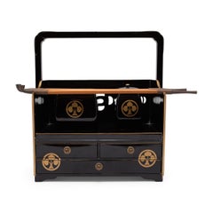 Tabako-bon Honda dorado japonés, c. 1900