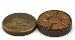 Japanese Gilt Lacquer Covered Sweet Meat Box