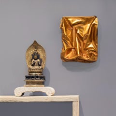 Japanese Gilt Seated Kannon Figure, circa 1850