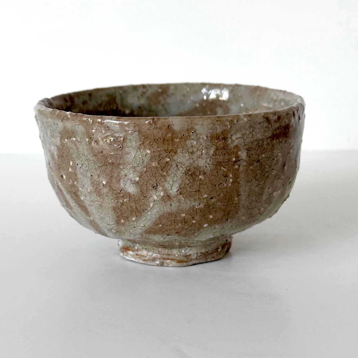 Meiji Bol à thé japonais émaillé de la période Chawan Showa Ex-Musuem en vente