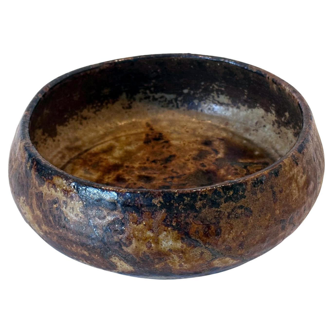 Ciotola in gres giapponese smaltato di Rosanjin Kitaoji Collezione Ex-Musuem