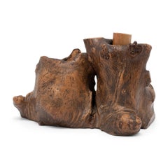 Japanese Gnarled Root Tabako-bon, c. 1900