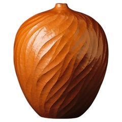 Japanese Hand-Hammered Copper Vase by Takano Ryoichi — Tsuiki Copperware