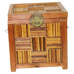 Japanese Hand Made Side Table/Storage Box