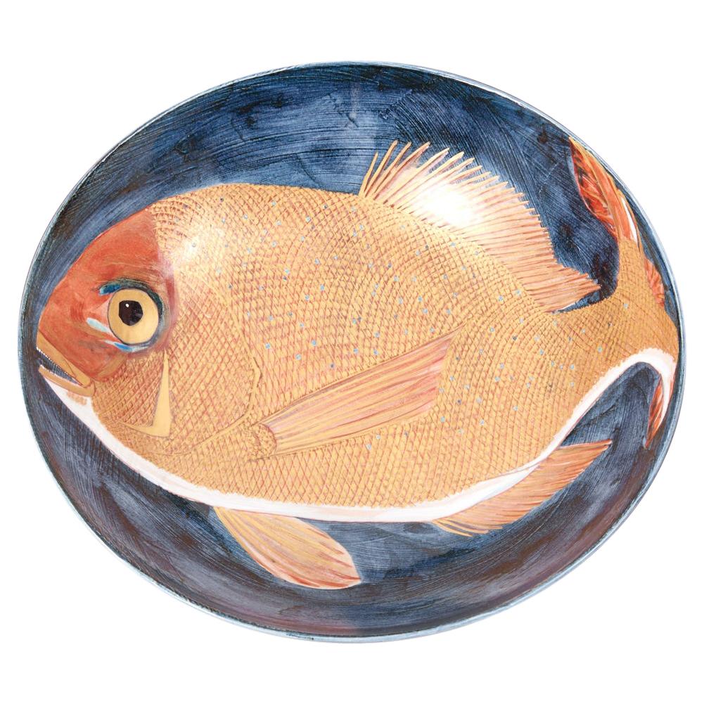 Japanese Hand Painted Ceramic Bowl, New