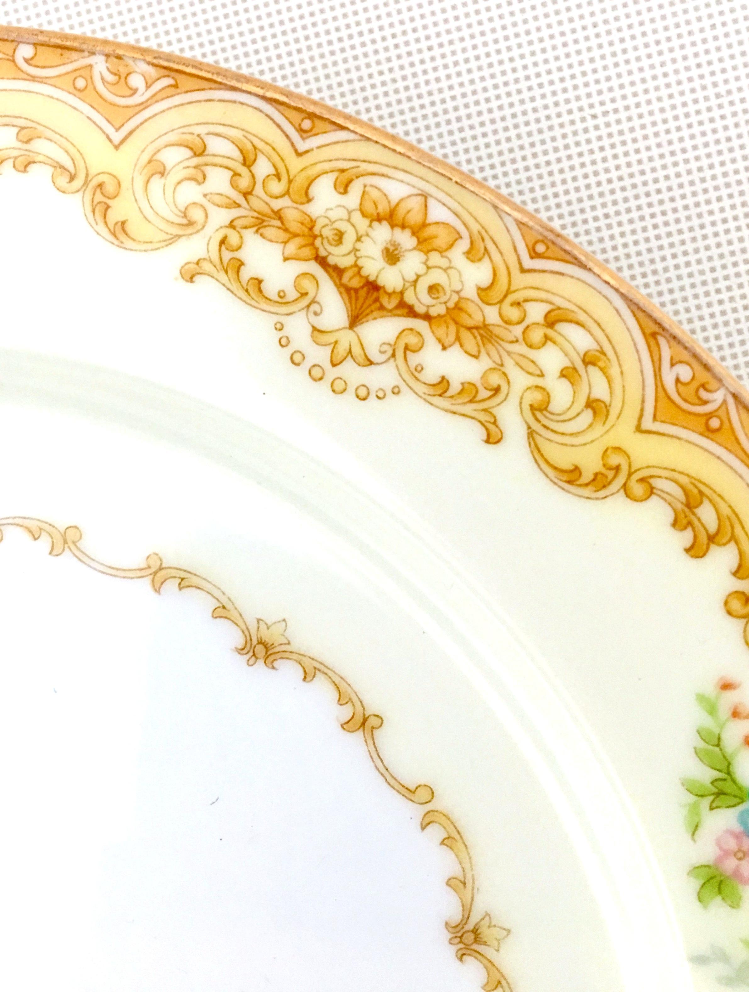 noritake hand painted plate