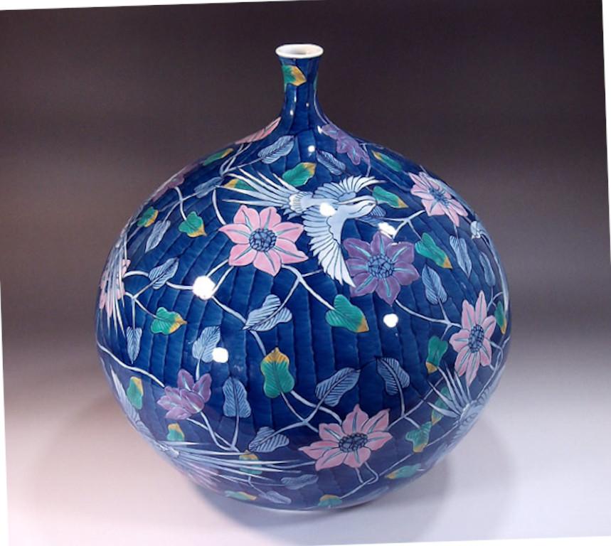 japanese blue vase