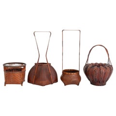 Natural Fiber Decorative Baskets