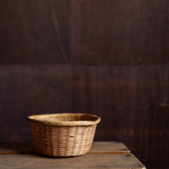 Japanese Handwoven Basket, Kago, Japan, 20th Century