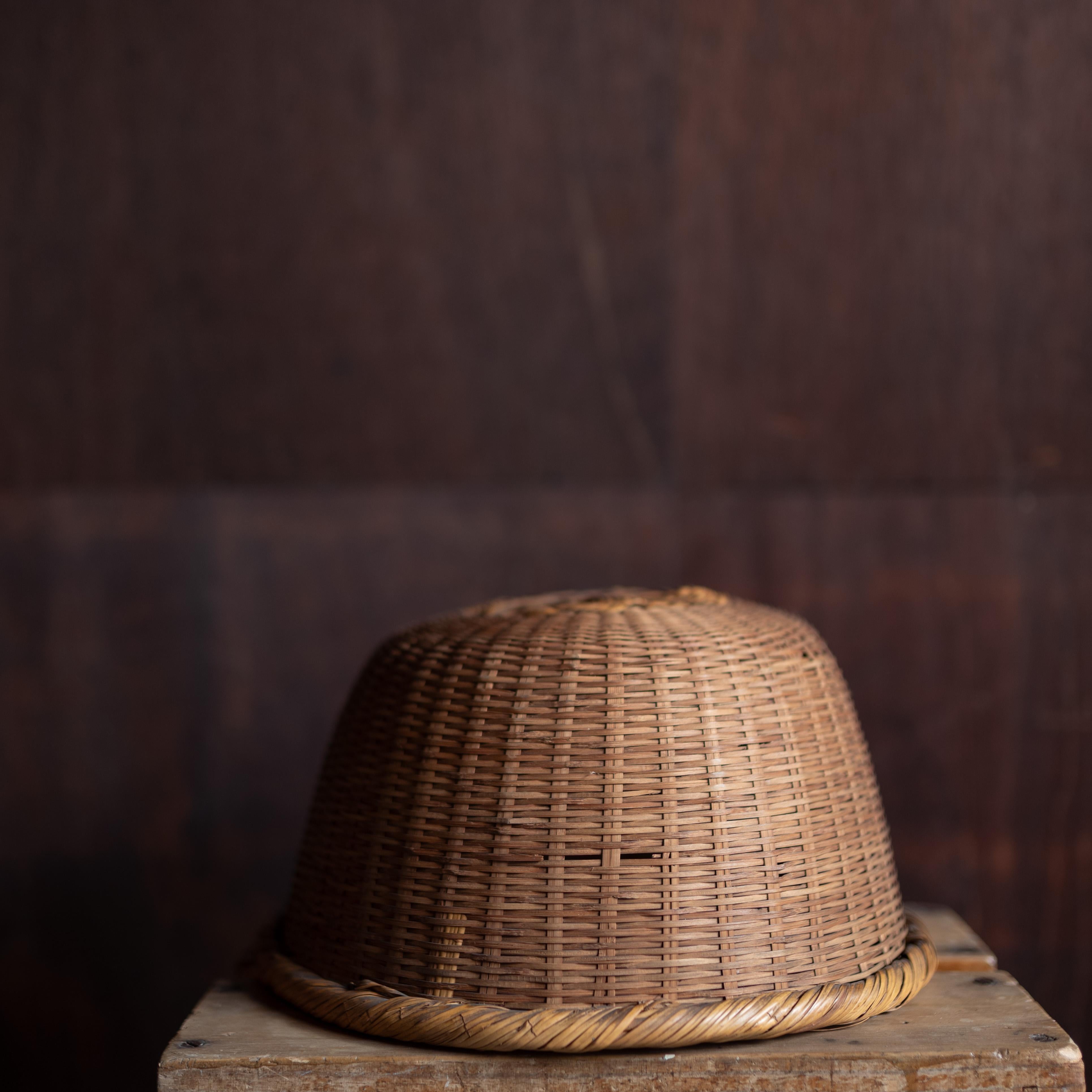 Japanese Handwoven Basket, Kago, Japan, 20th Century For Sale 3