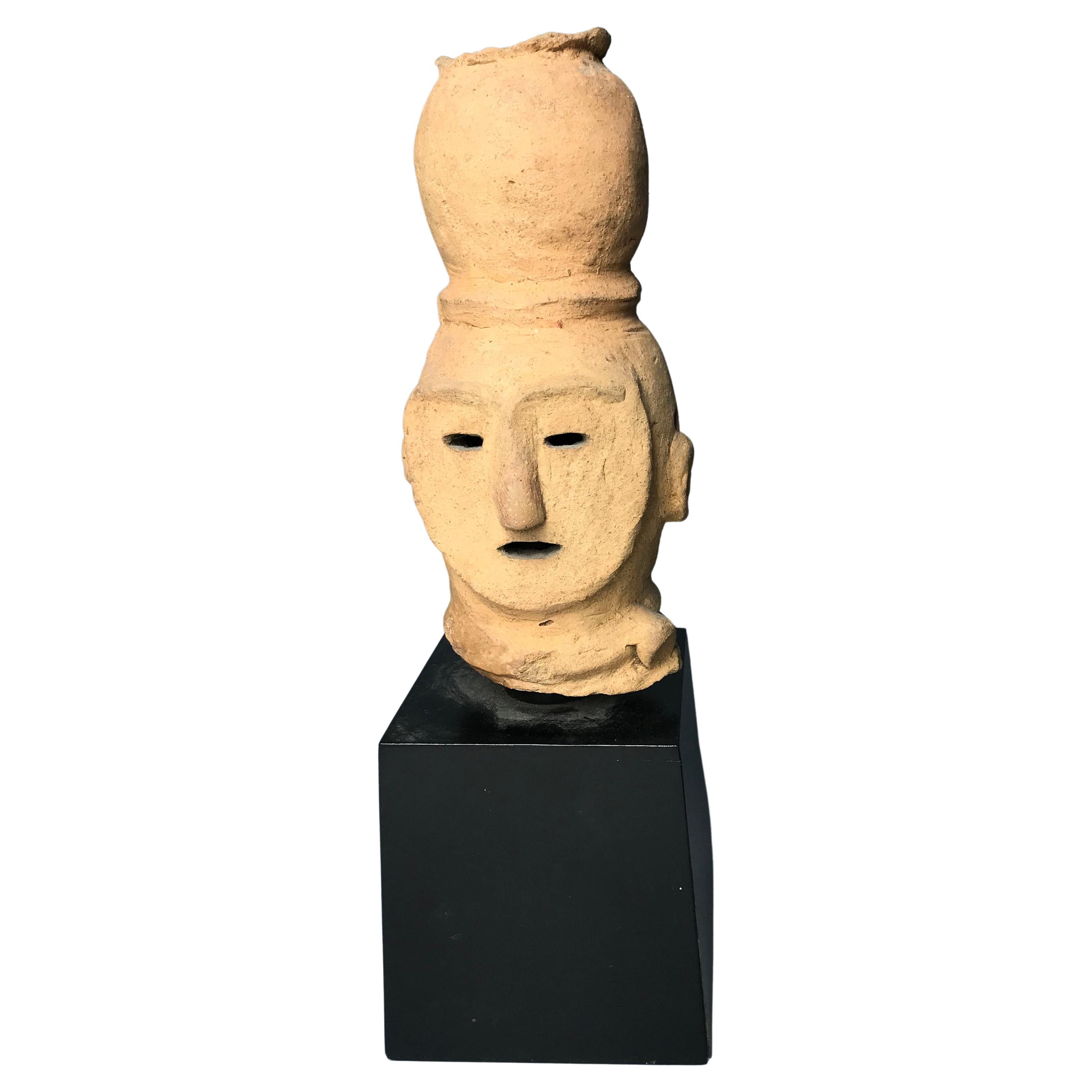 Ancient Japanese Haniwa Terracotta Figure Kofun C 6th century Asian Art Antiques For Sale
