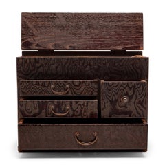Japanese Haribako Sewing Box, c. 1910