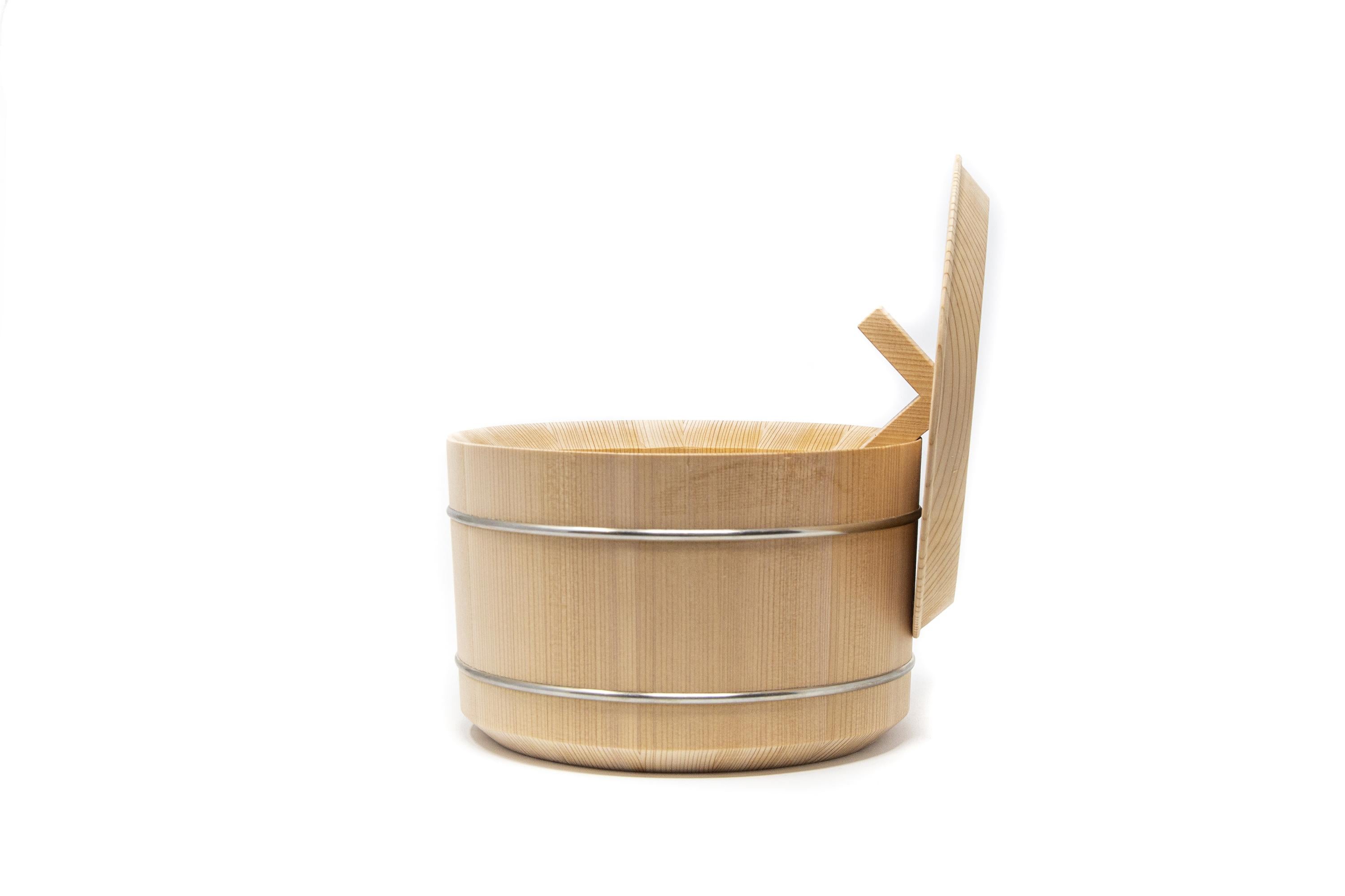 rice wooden container
