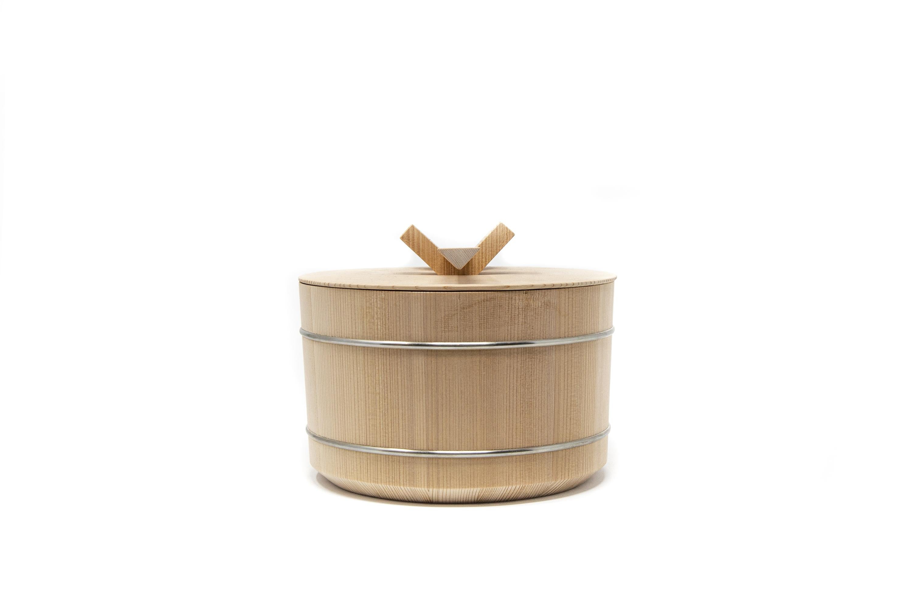 rice wooden container