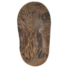 Japanese Hollowed Wooden Antique Object/1890-1920/ Wall Decoration