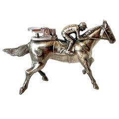 Japanese Horse and Jockey Lighter