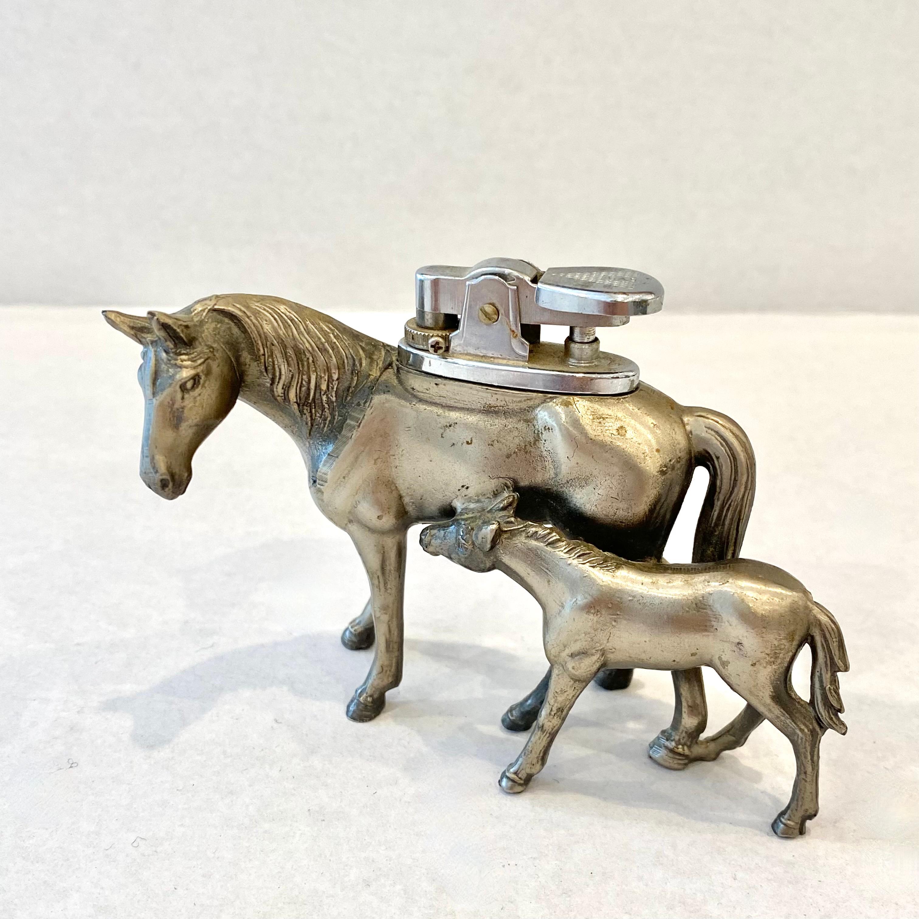 vintage horse lighter