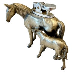 Vintage Japanese Horse Lighter