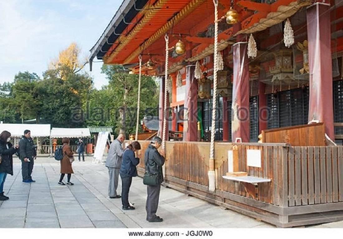 Cast Japanese Huge 18 Inch Antique Temple Shinto Prayer Bell, Genuine Historical Item For Sale