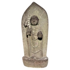 Japanese Huge Antique Spiritual Guardian of Children and Travelers