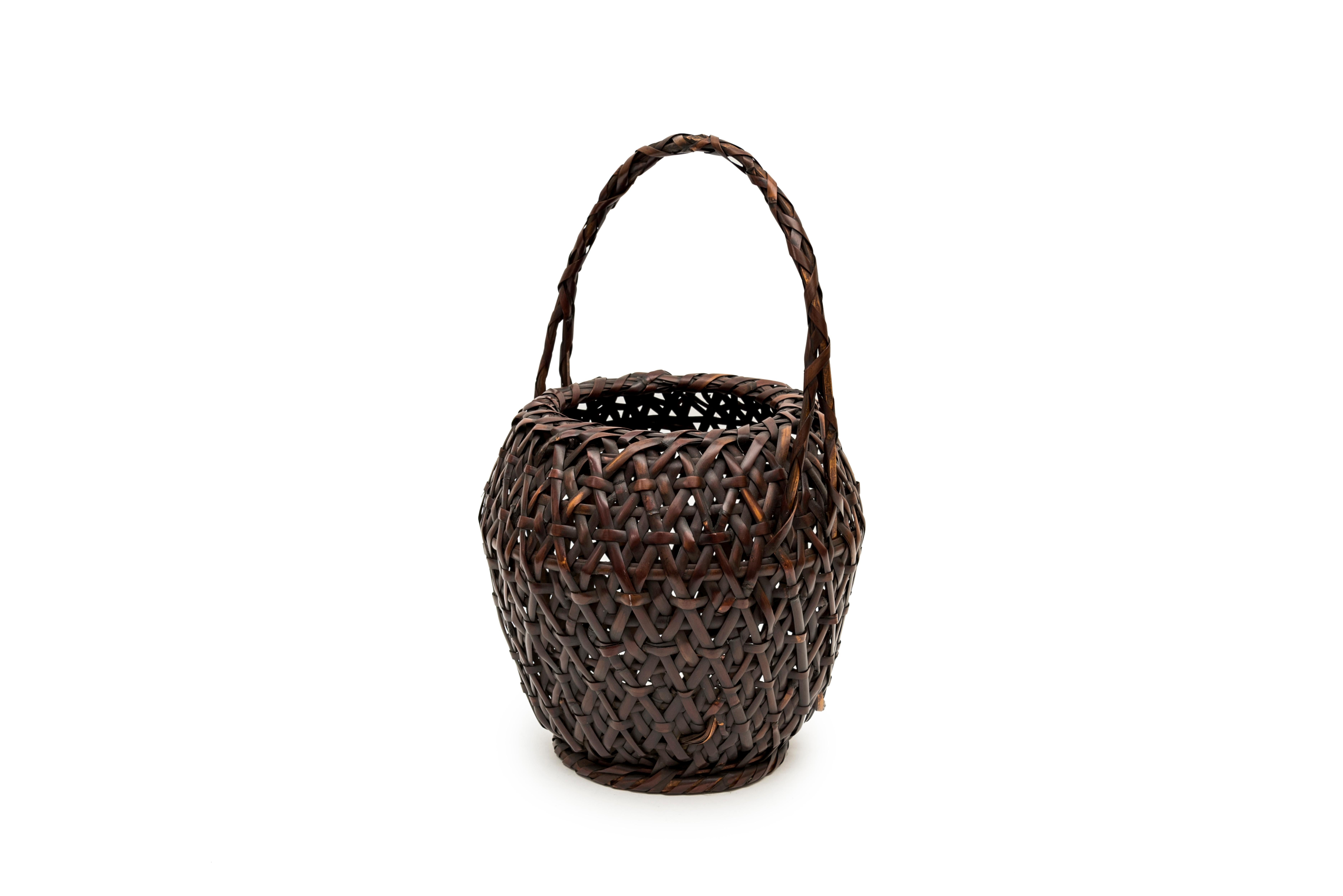 Japonisme Panier en bambou ikebana japonais Showa, 20e en vente