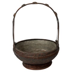 Japanese ikebana banakago basket of Chinese style