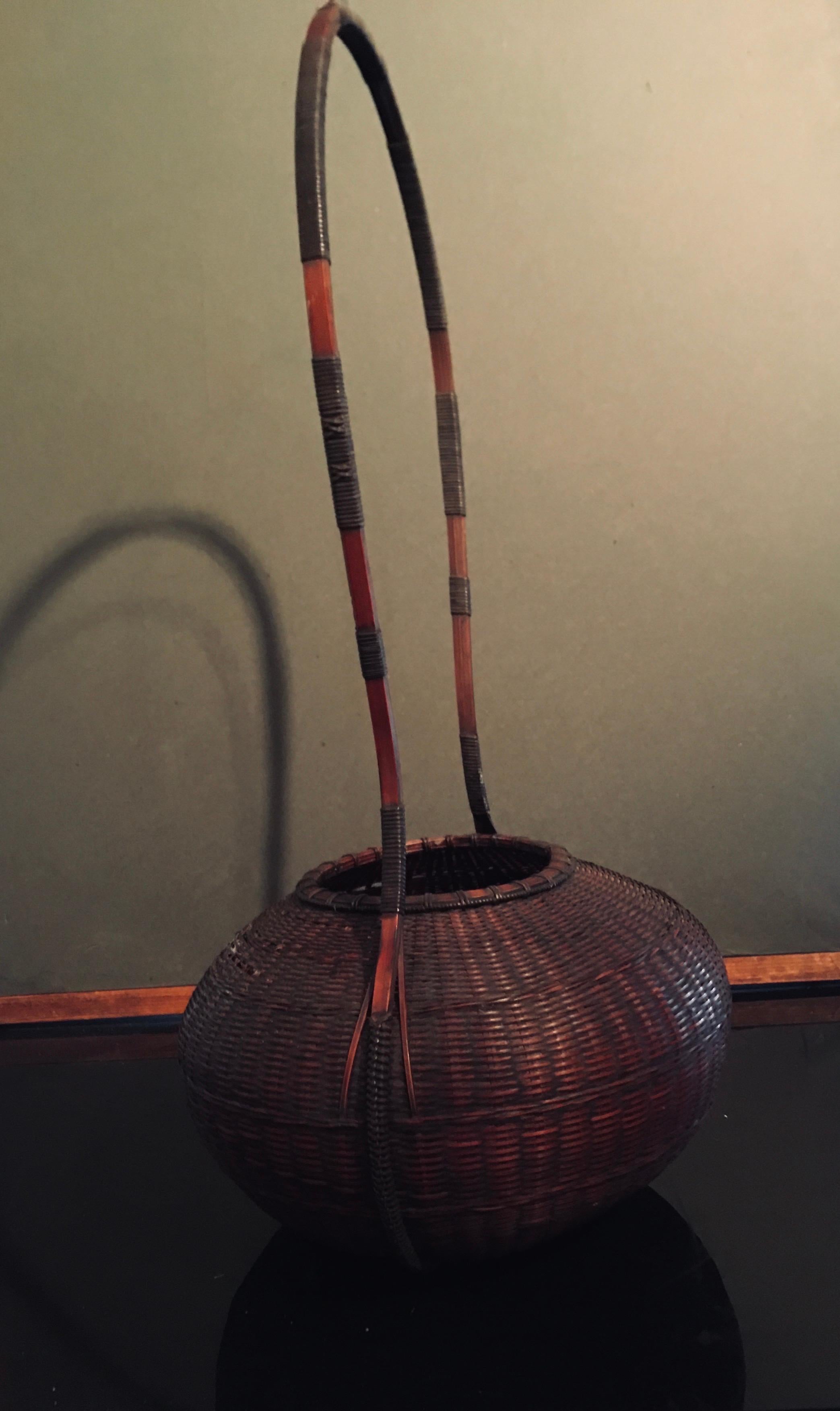 Japanese Ikebana Basket For Sale 1