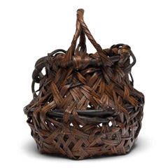 Japanese Ikebana Basket with Tree Roots, c. 1850