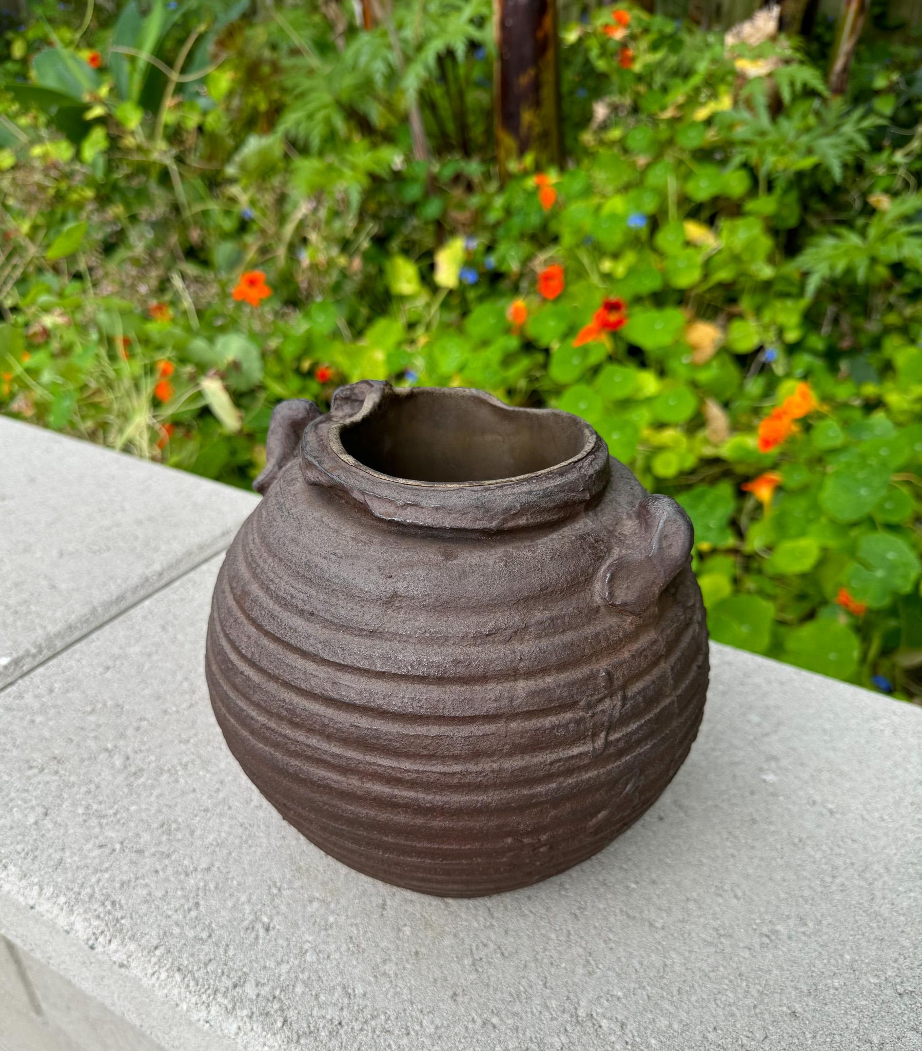 Vaso giapponese Ikebana in ferro, Giappone, XX secolo in vendita 9